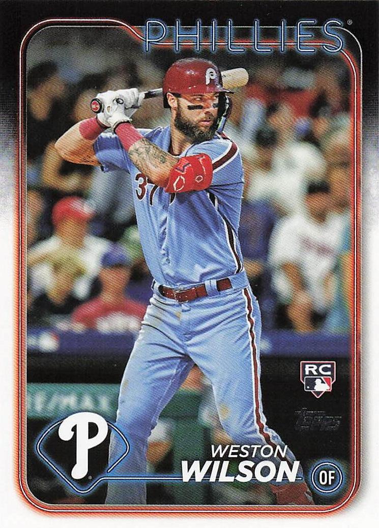 2024 Topps Baseball Weston Wilson #658 Rookie