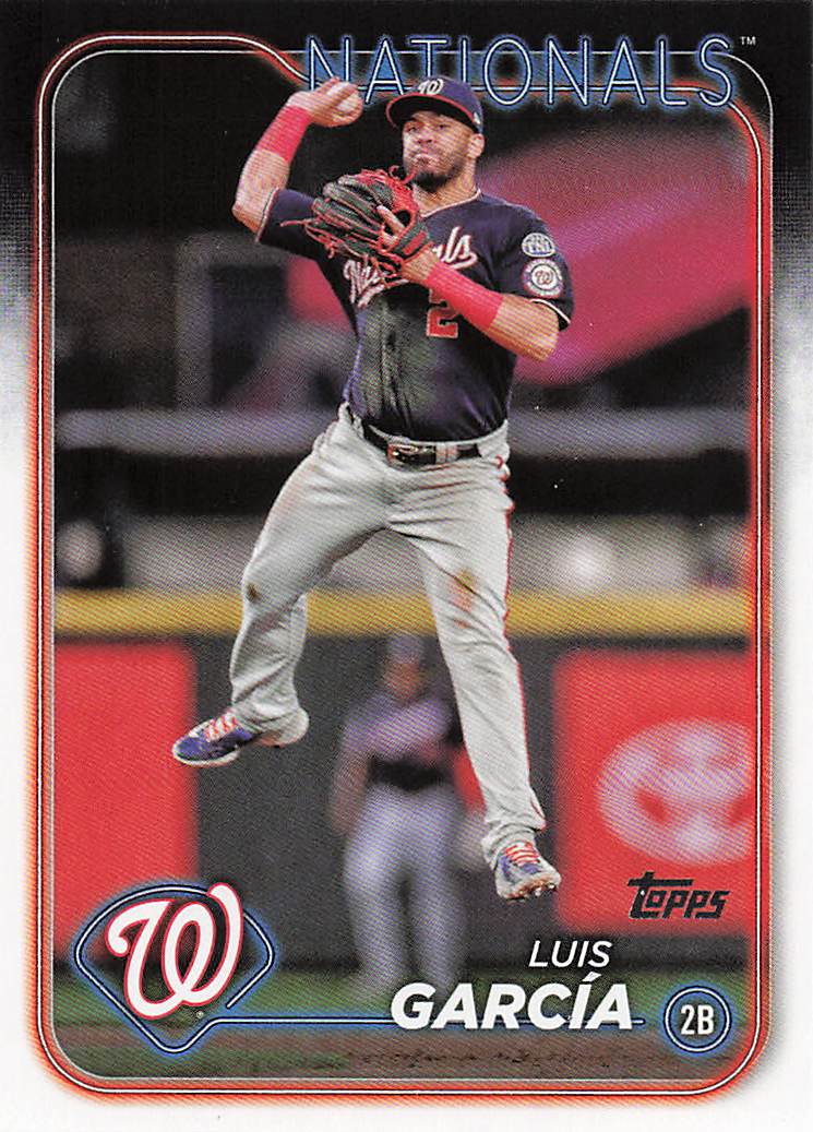 2024 Topps Baseball Luis García #657