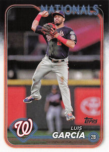2024 Topps Baseball Luis García #657