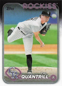 2024 Topps Baseball Cal Quantrill #638