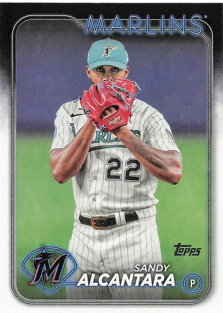 2024 Topps Baseball Sandy Alcantara #636