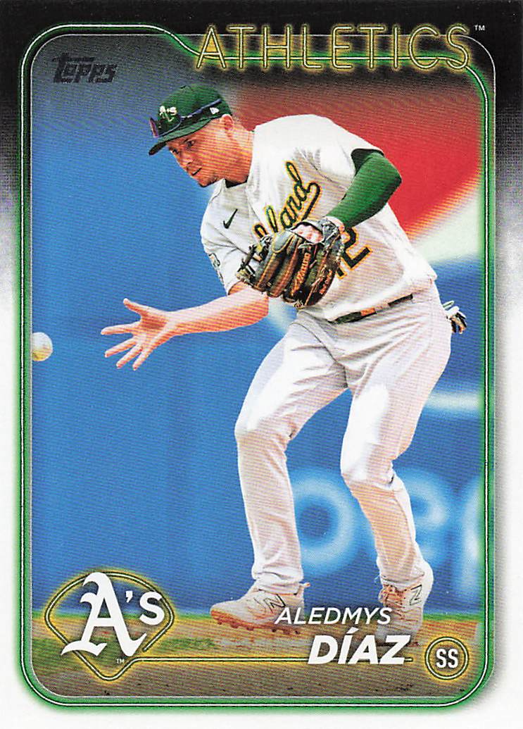 2024 Topps Baseball Aledmys Díaz #586
