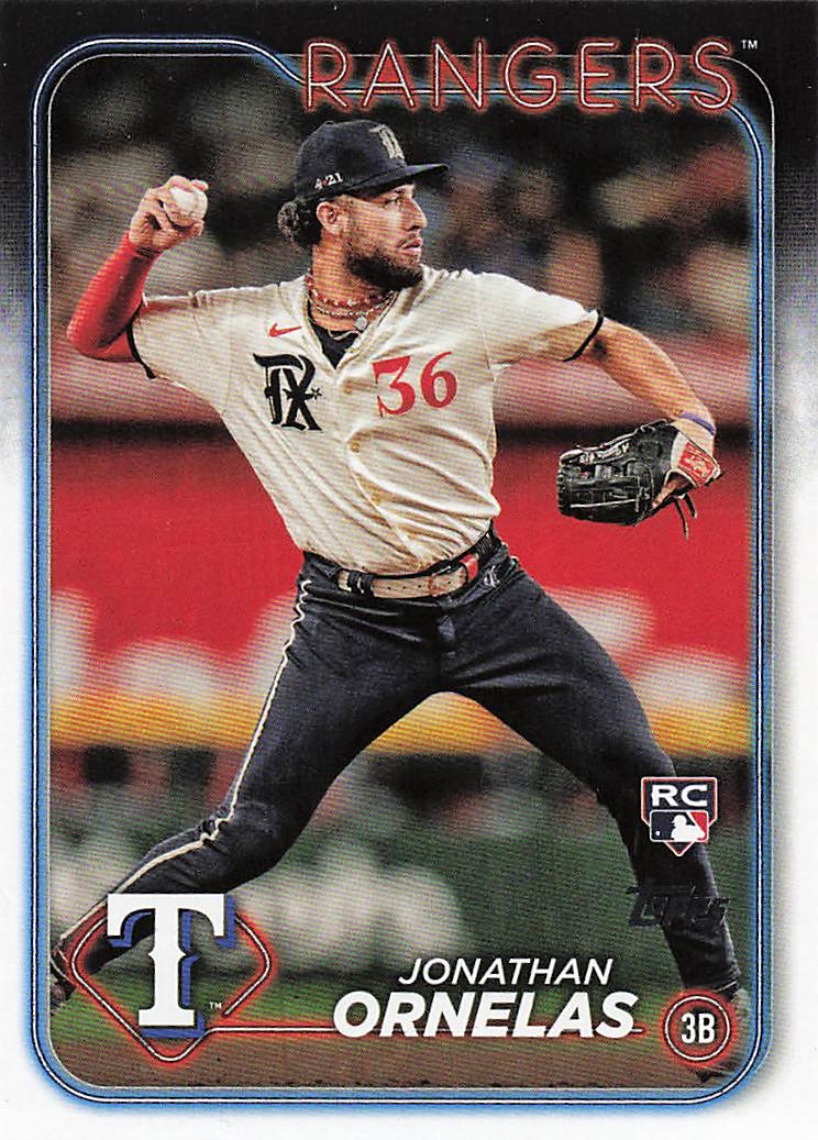 2024 Topps Baseball Jonathan Ornelas #575 Rookie