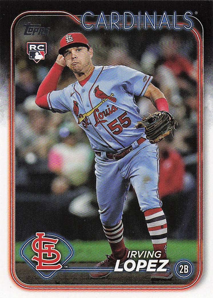 2024 Topps Baseball Irving Lopez #573 Rookie