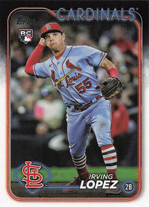 2024 Topps Baseball Irving Lopez #573 Rookie