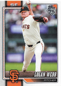 2026 Topps Baseball Logan Webb #69