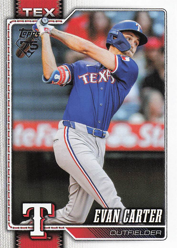 2026 Topps Baseball Evan Carter #110