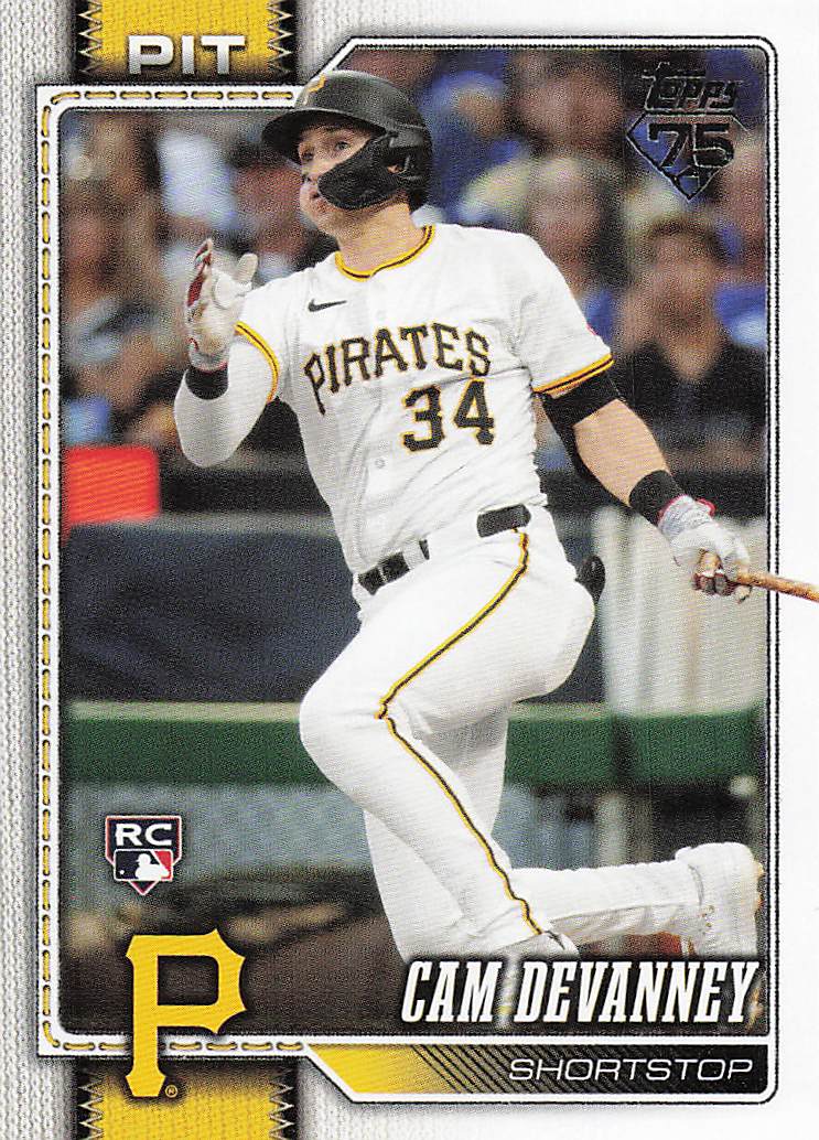 2026 Topps Baseball Cam Devanney #268 Rookie