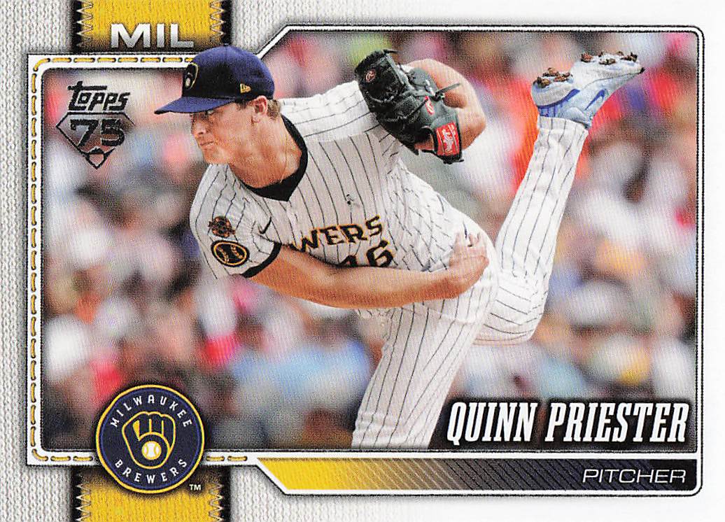 2026 Topps Baseball Quinn Priester #186
