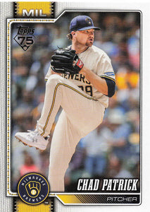 2026 Topps Baseball Chad Patrick #217