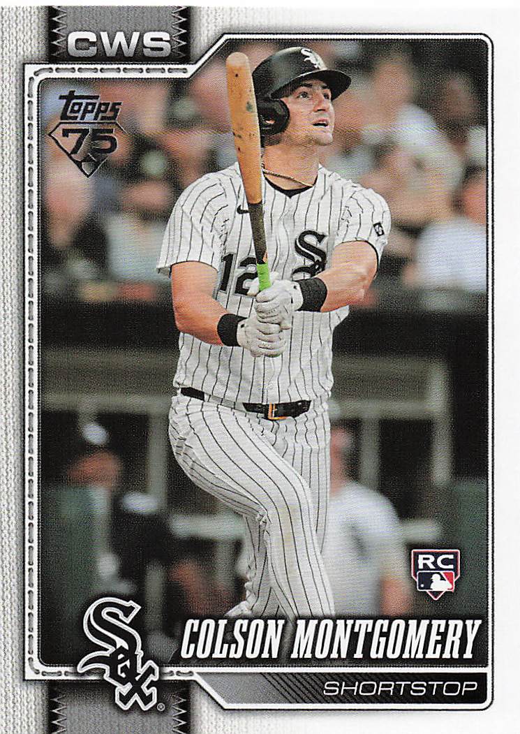 2026 Topps Baseball Colson Montgomery #157 Rookie