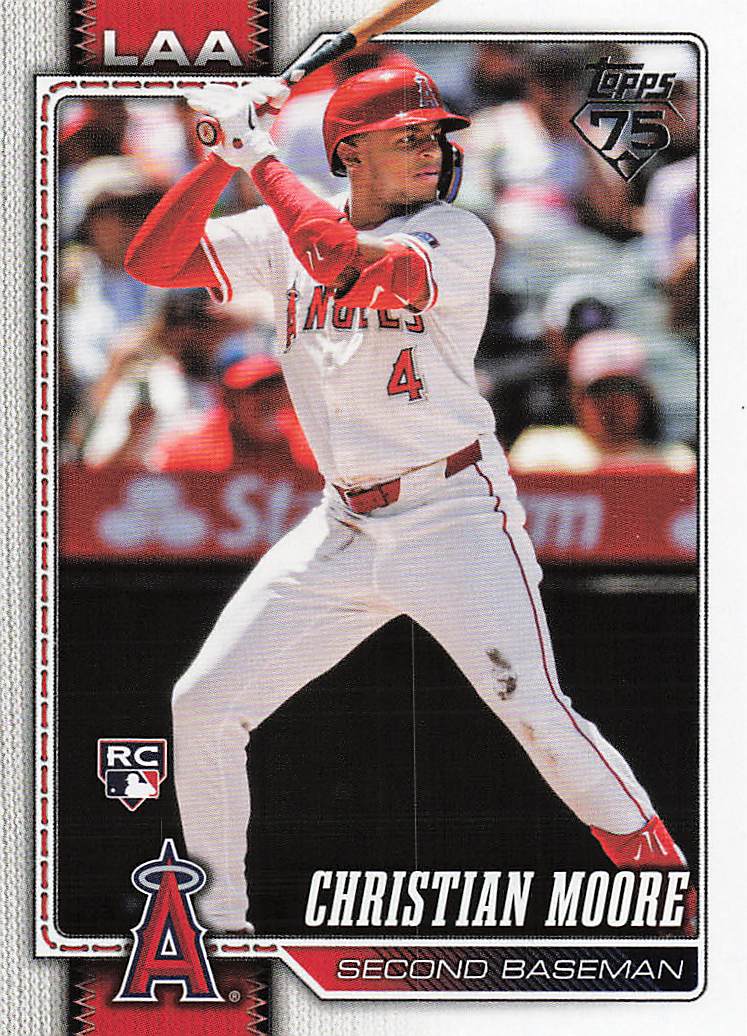 2026 Topps Baseball Christian Moore #147 Rookie
