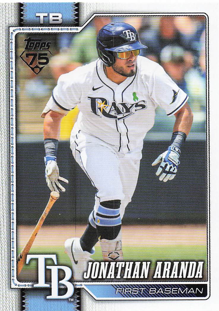2026 Topps Baseball Jonathan Aranda #326