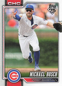 2026 Topps Baseball Michael Busch #348