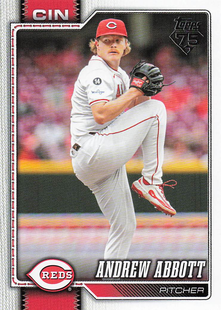 2026 Topps Baseball Andrew Abbott #218