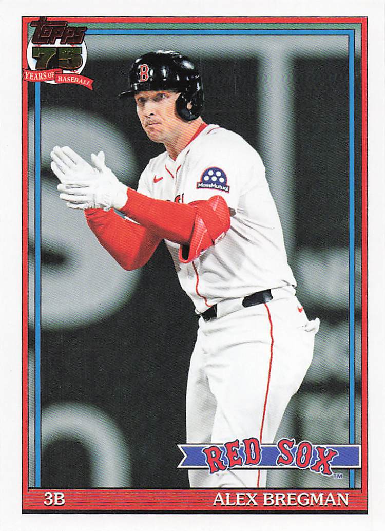 2026 Topps Baseball 1991 Topps Baseball Alex Bregman #T91-70