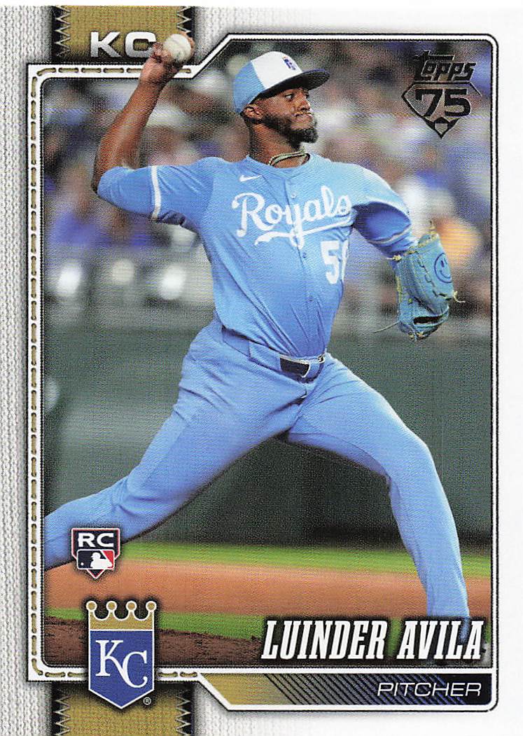 2026 Topps Baseball Luinder Avila #120 Rookie