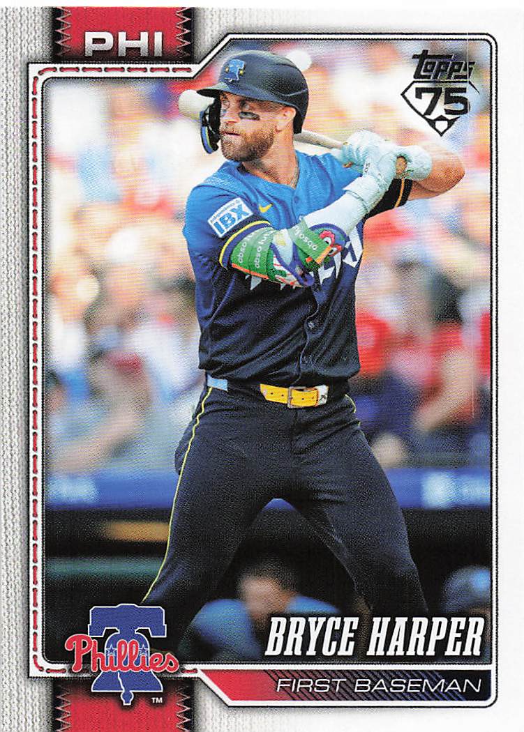 2026 Topps Baseball Bryce Harper #250