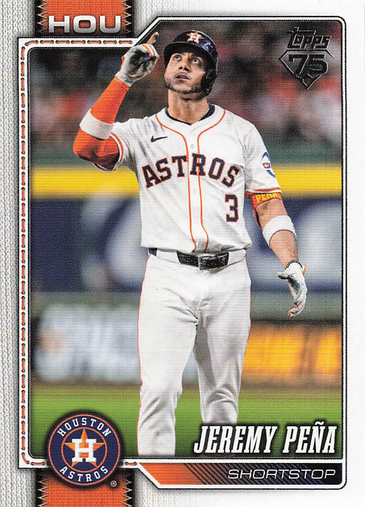 2026 Topps Baseball Jeremy Peña #307