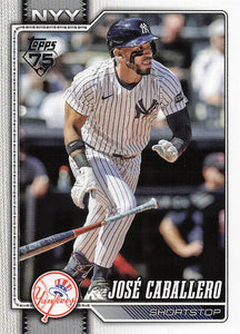 2026 Topps Baseball José Caballero #88