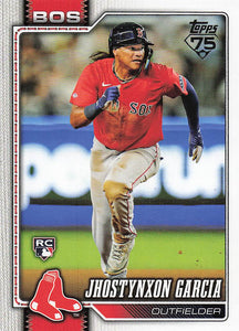 2026 Topps Baseball Jhostynxon Garcia #316 Rookie