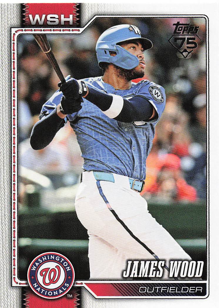 2026 Topps Baseball James Wood #349
