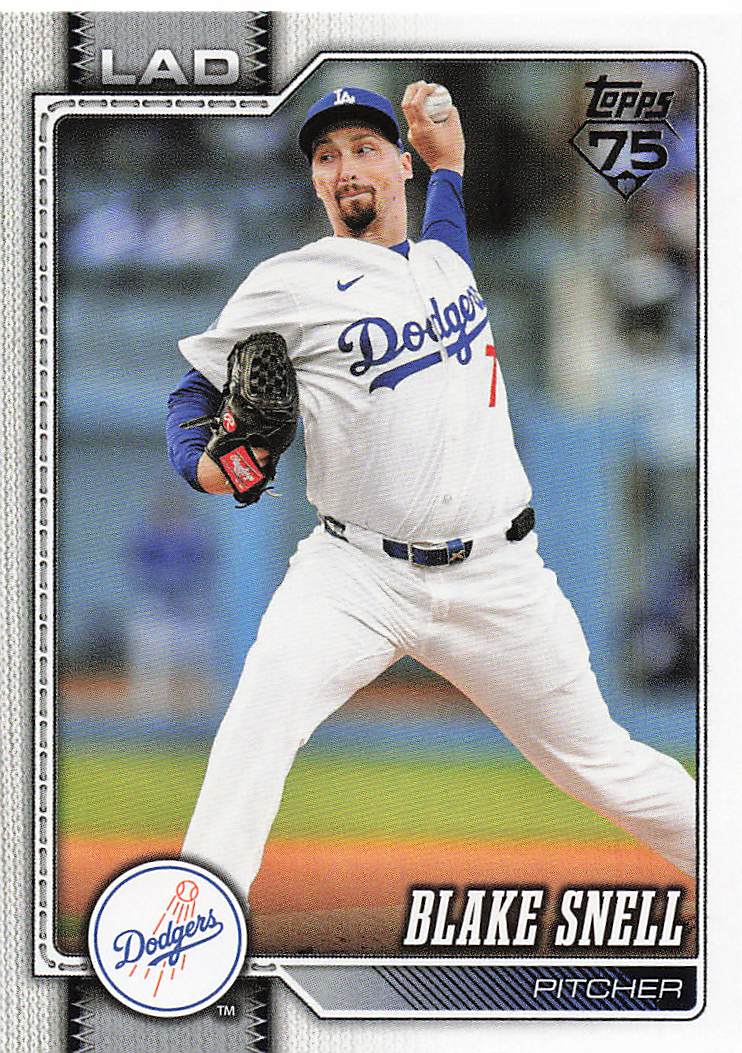2026 Topps Baseball Blake Snell #340