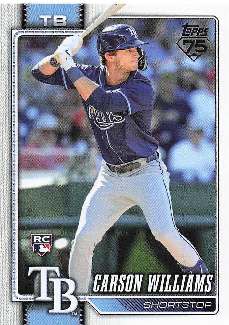 2026 Topps Baseball Carson Williams #25 Rookie