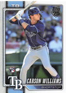 2026 Topps Baseball Carson Williams #25 Rookie
