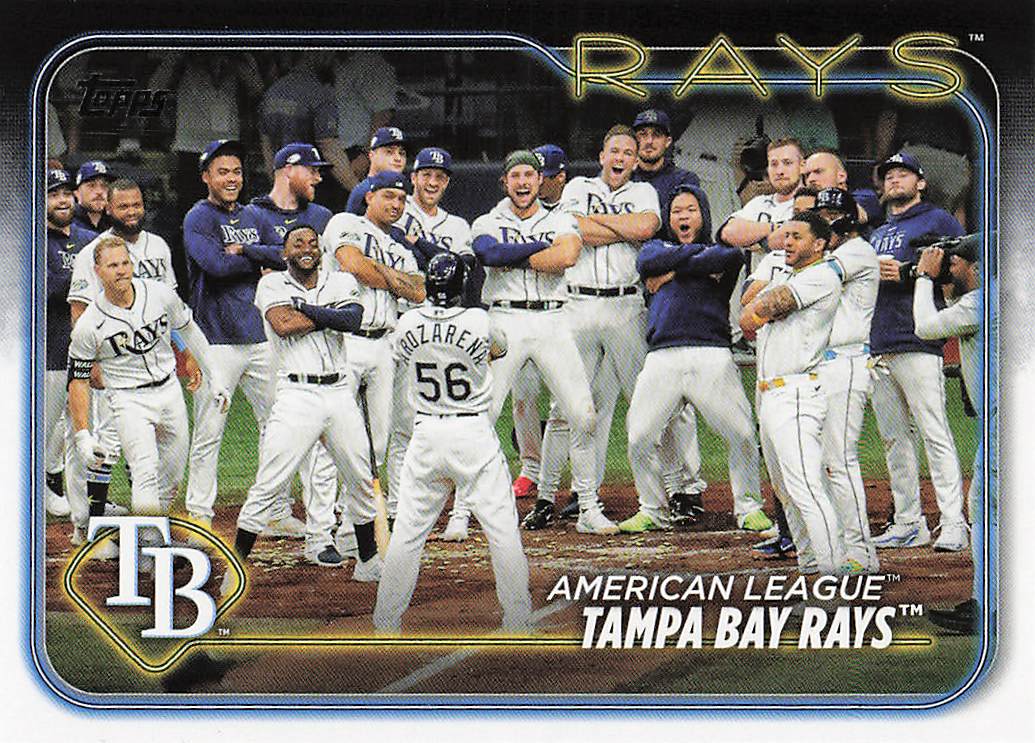2024 Topps Baseball Tampa Bay Rays #211