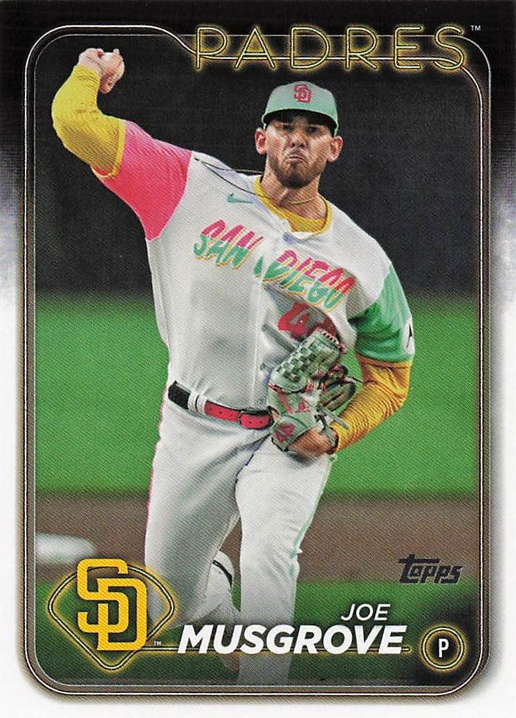 2024 Topps Baseball Joe Musgrove #205