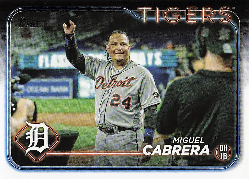 2024 Topps Baseball Miguel Cabrera #201
