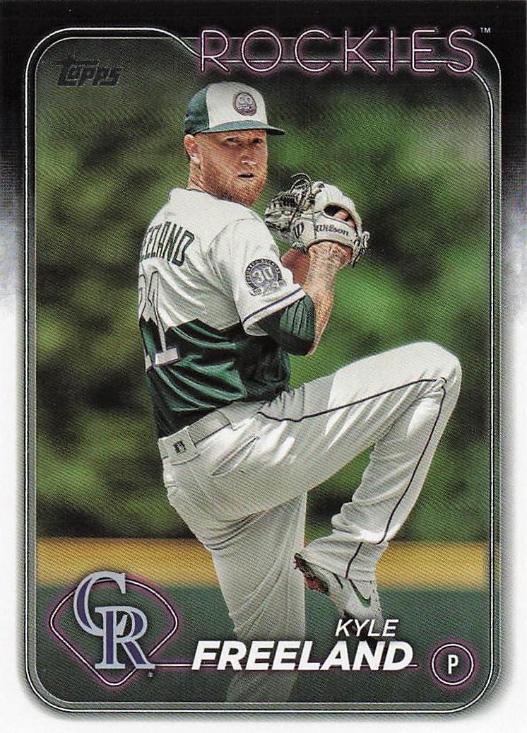 2024 Topps Baseball Kyle Freeland #198