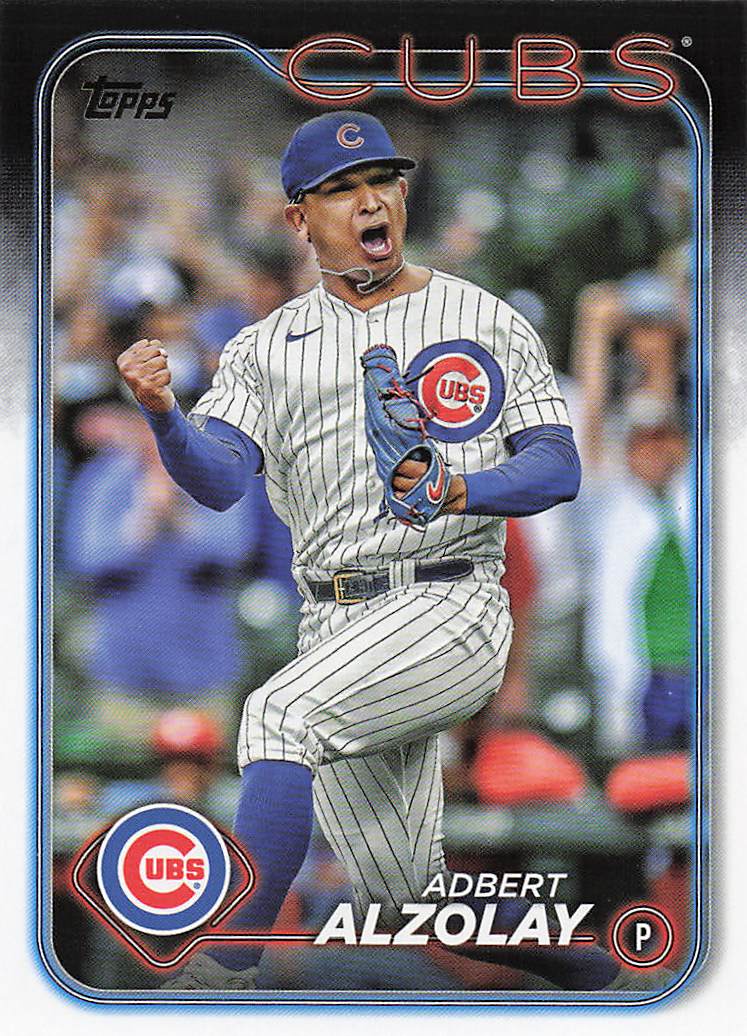 2024 Topps Baseball Adbert Alzolay #129