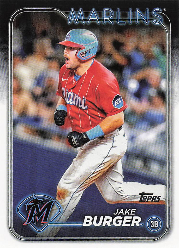 2024 Topps Baseball Jake Burger #125