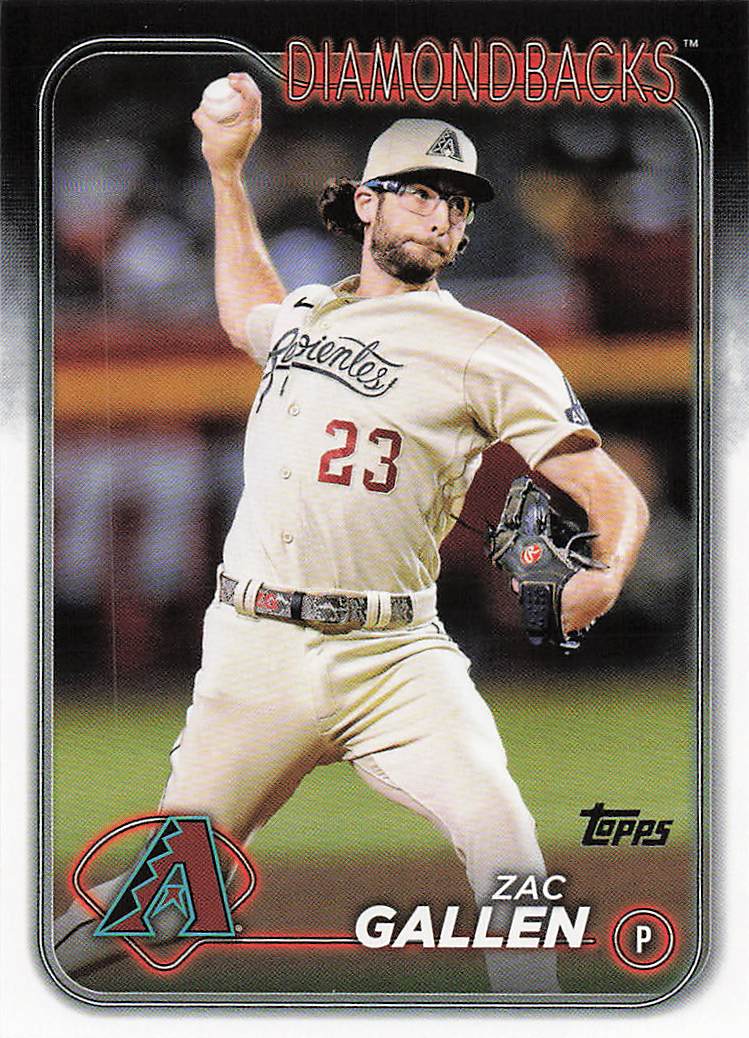 2024 Topps Baseball Zac Gallen #110