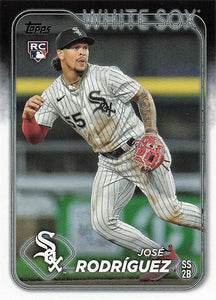2024 Topps Baseball José Rodríguez #86 Rookie