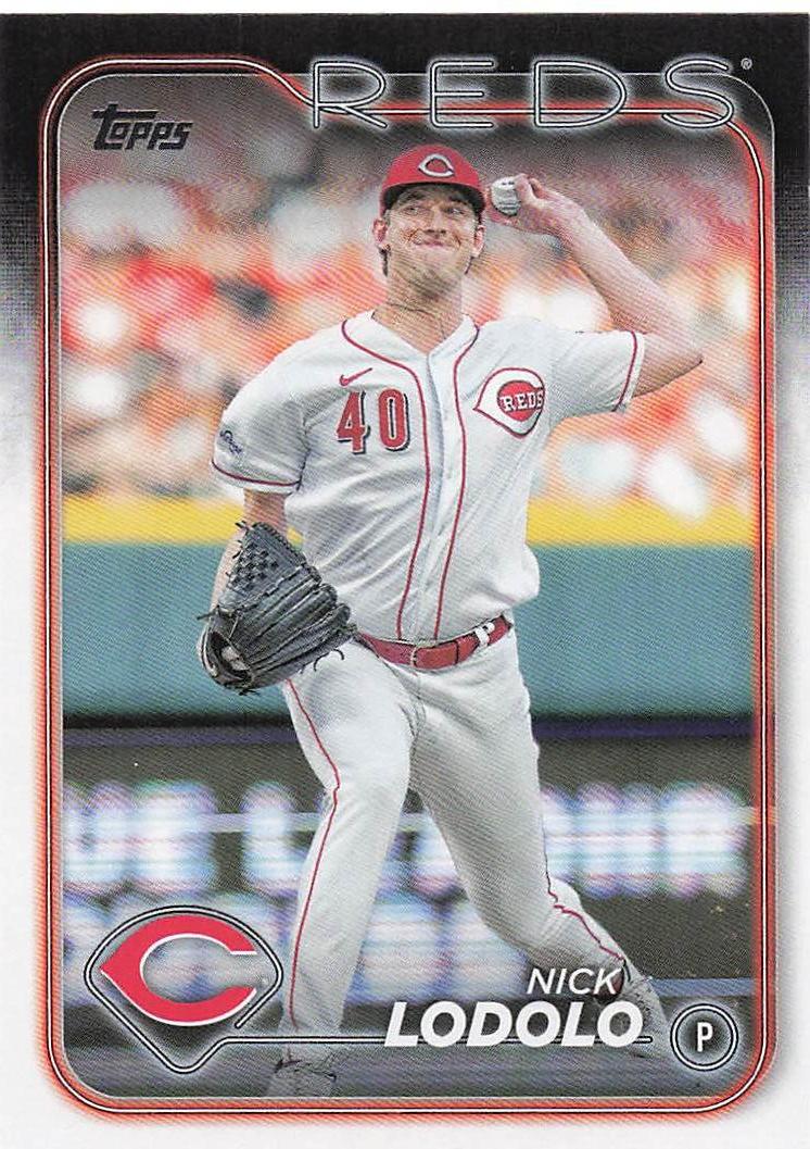 2024 Topps Baseball Nick Lodolo #418