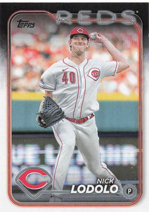 2024 Topps Baseball Nick Lodolo #418
