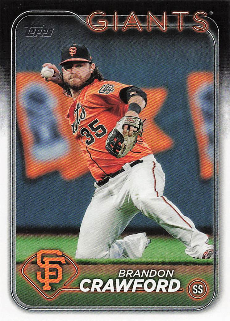 2024 Topps Baseball Brandon Crawford #416