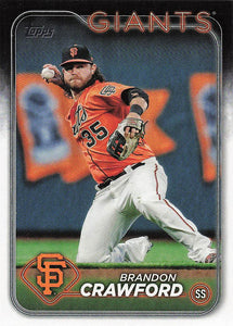 2024 Topps Baseball Brandon Crawford #416