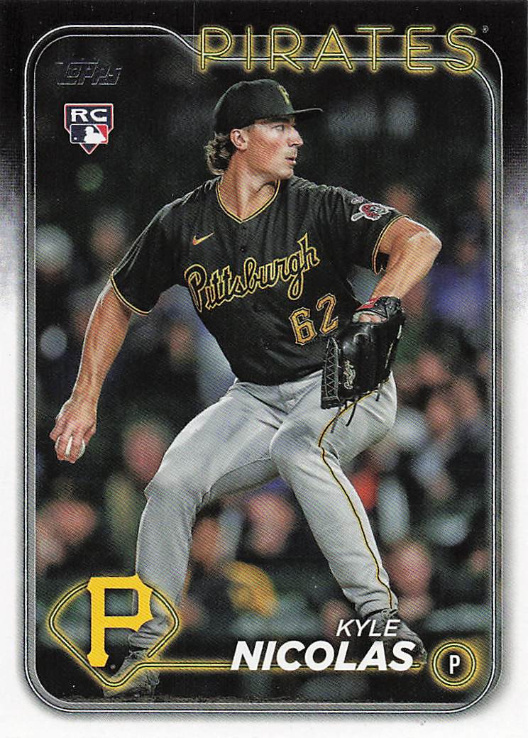 2024 Topps Baseball Kyle Nicolas #408 Rookie