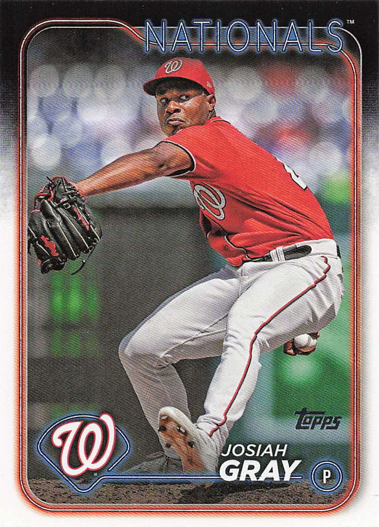 2024 Topps Baseball Josiah Gray #402