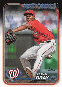 2024 Topps Baseball Josiah Gray #402