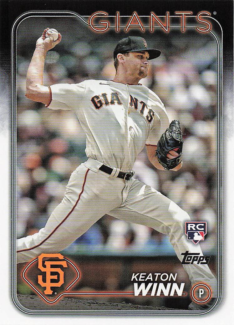 2024 Topps Baseball Keaton Winn #83 Rookie