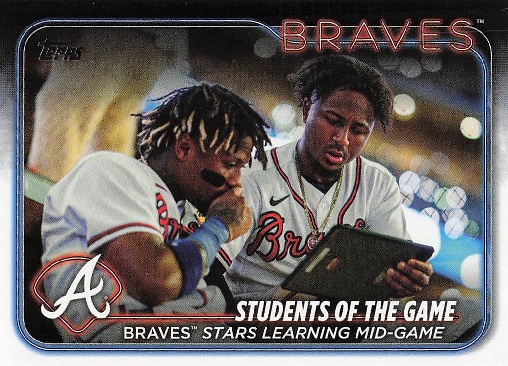 2024 Topps Baseball Students of the Game: Braves Stars Learning Mid-Game #70