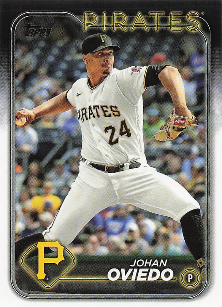 2024 Topps Baseball Johan Oviedo #65