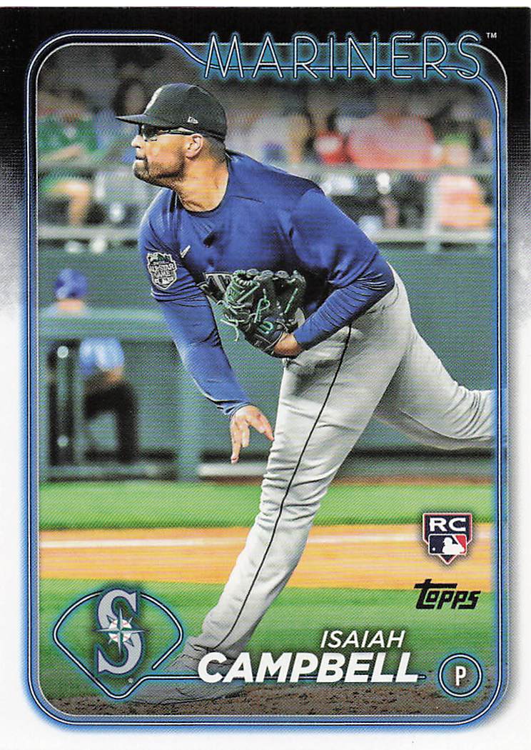 2024 Topps Baseball Isaiah Campbell #58 Rookie