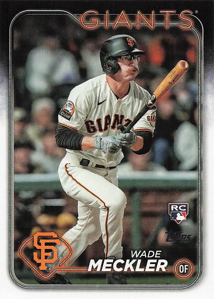 2024 Topps Baseball Wade Meckler #458 Rookie