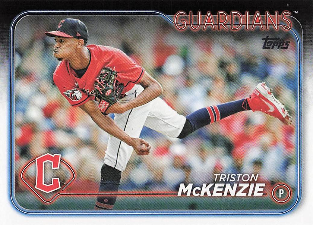 2024 Topps Baseball Triston McKenzie #449
